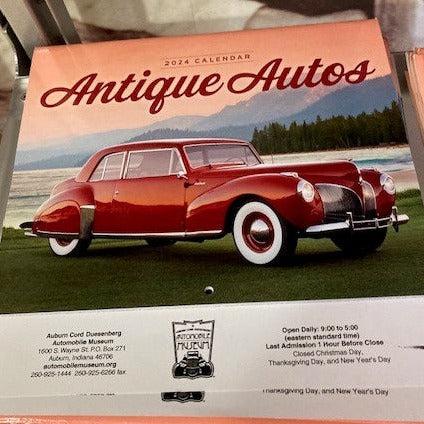 2024 Antique Autos Calendar