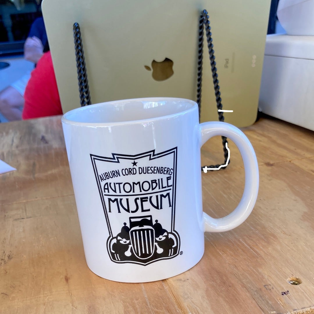 White coffee mug