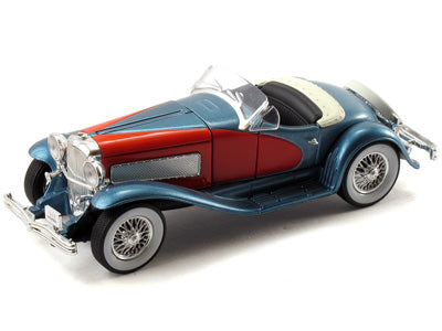 1935 Dusenberg SSJ 1:32 Blue/Red