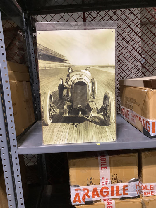 1919 Duesy Racer metal sign