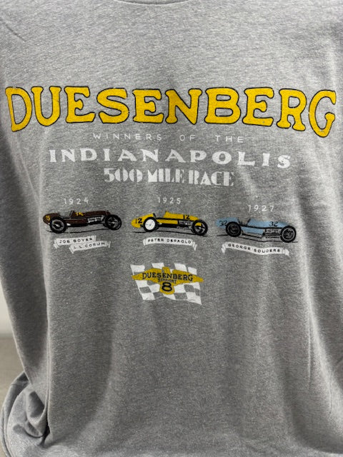 Indianapolis 500 Duesenberg Winners shirt