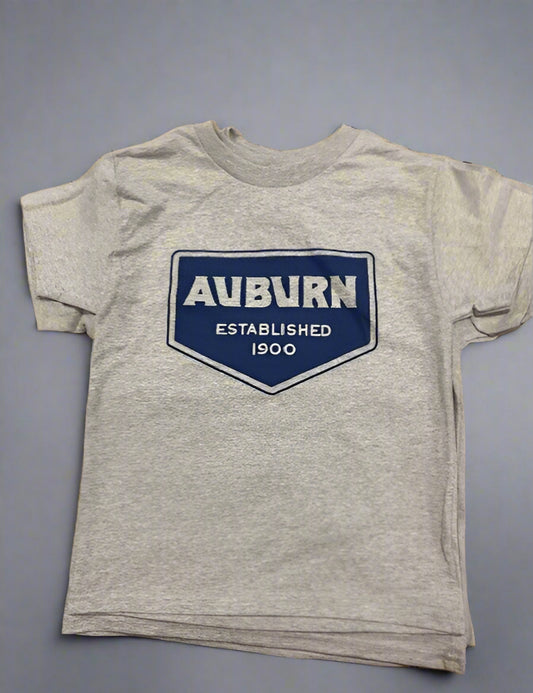 Youth AUBURN logo t'shirt