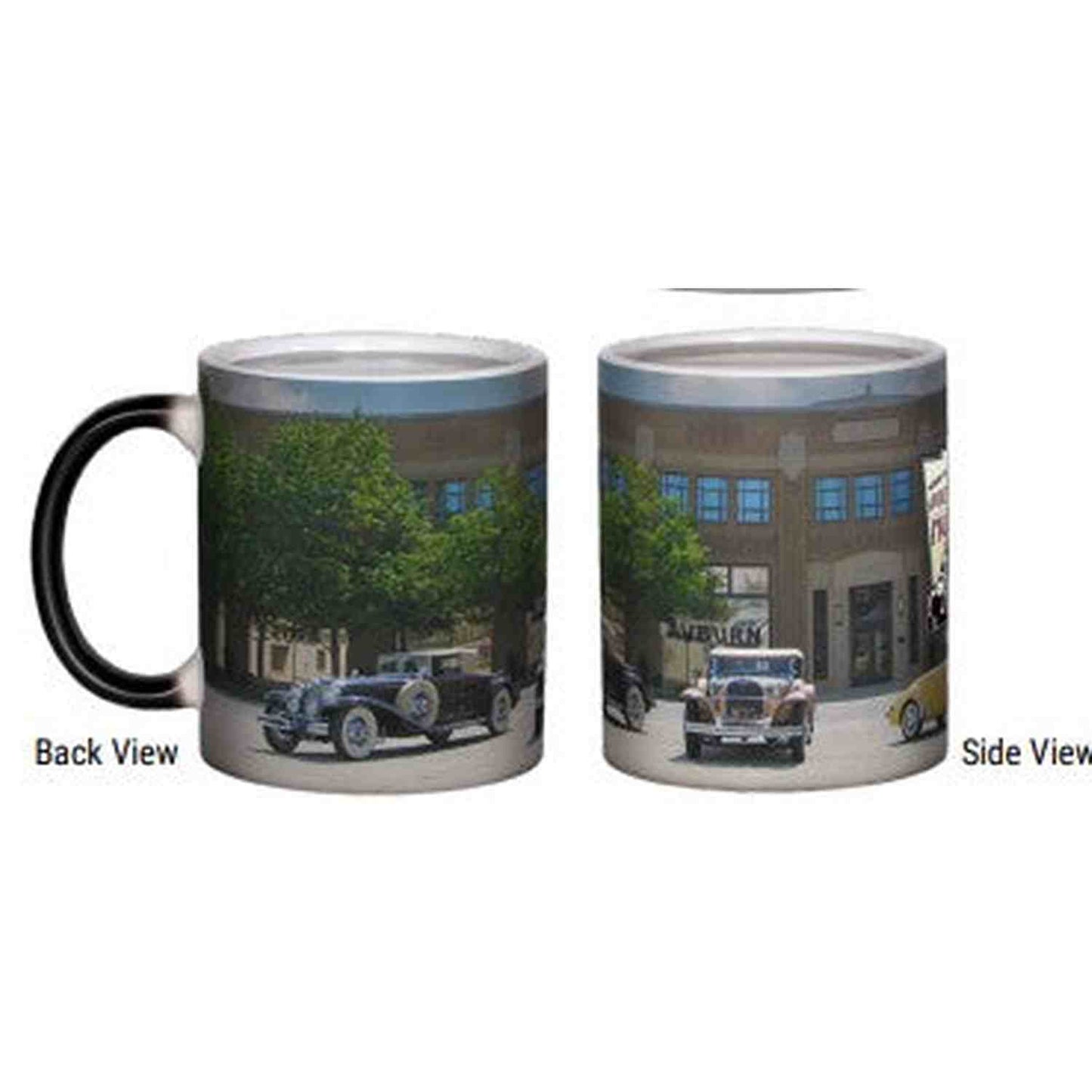 Custom Color Changing Mugs in matching packaging