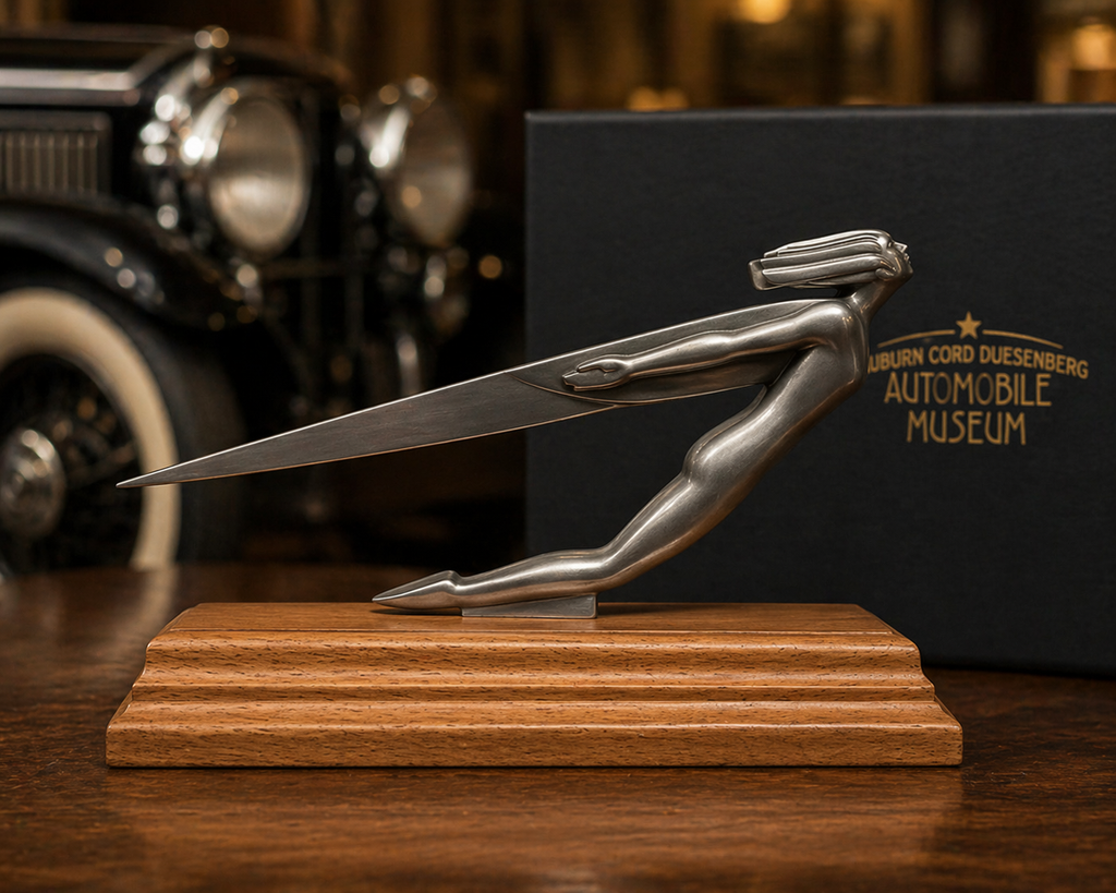 WINGED GODDESS Hood Ornament – Auburn Cord Duesenberg Automobile