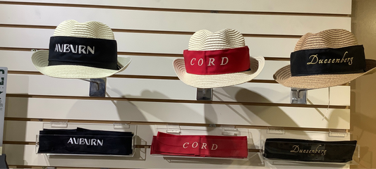 Hat Bands - Auburn, Cord, or Duesenberg
