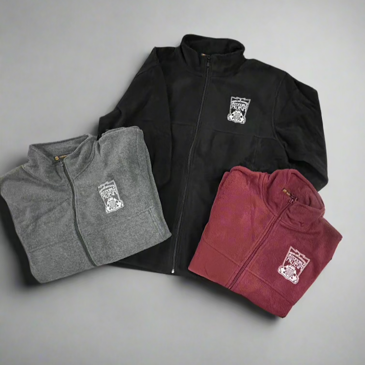 Fleece Full-Zip with ACDAM logo embroidered