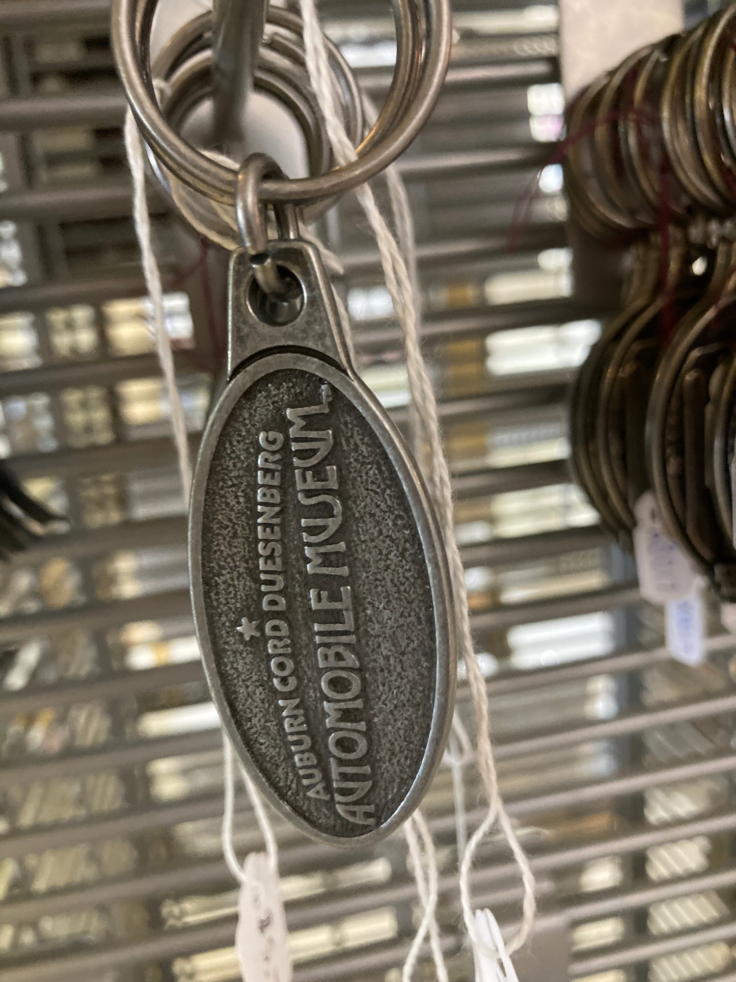 ACDAM logo Metal keychain