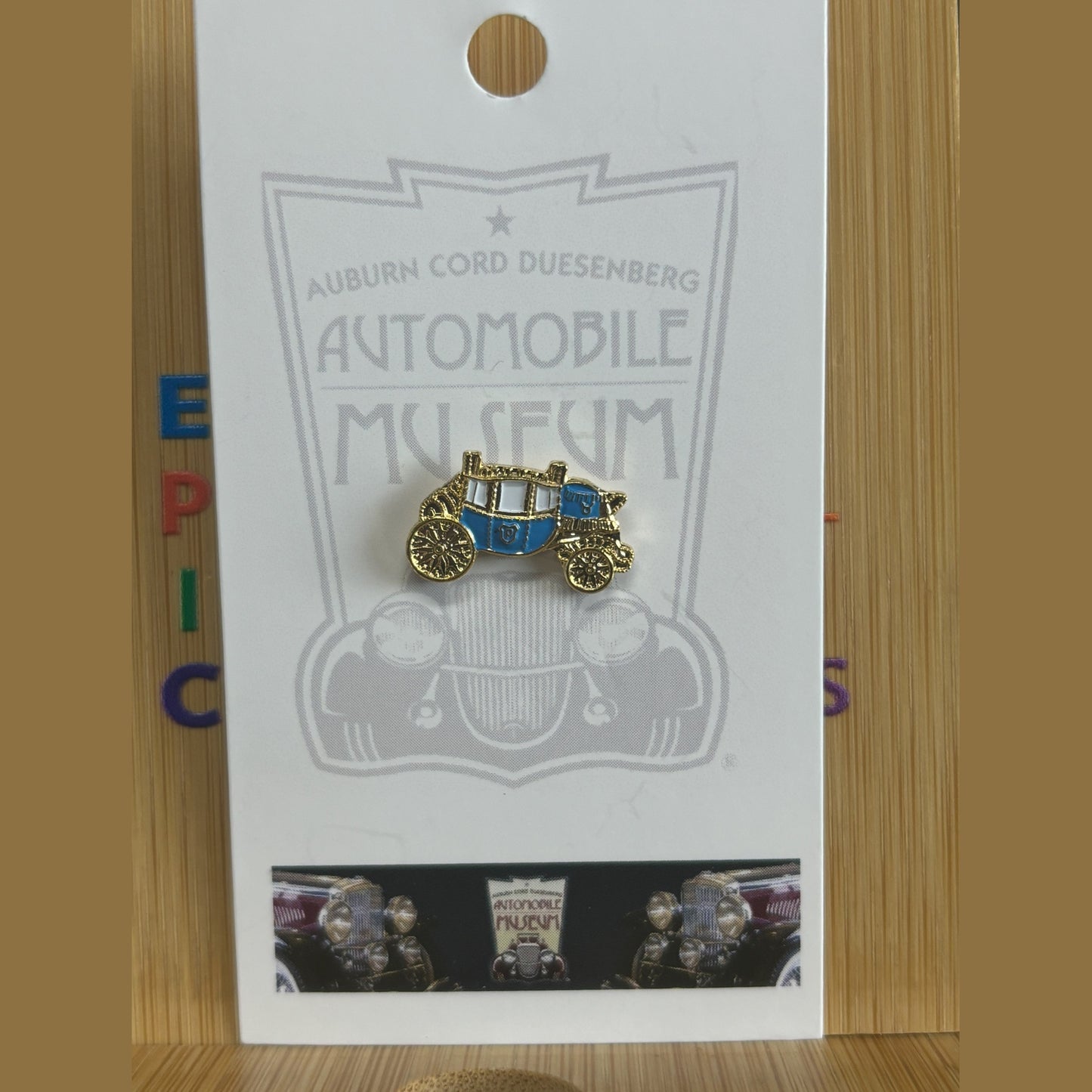 Fisher Body Coach Pin