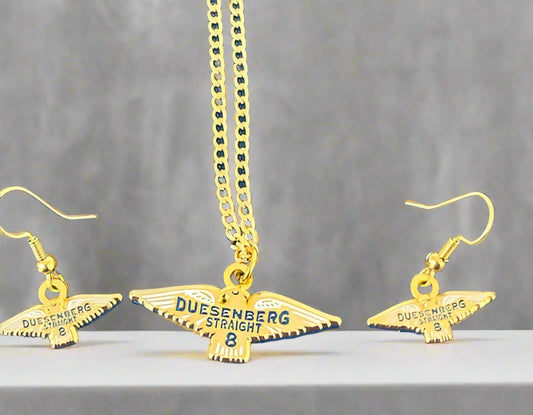 AUBURN, CORD, or DUESENBERG Earring and Necklace sets