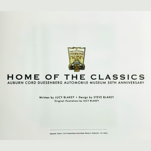 ACDAM 50th Anniversary Book - HOME OF THE CLASSICS