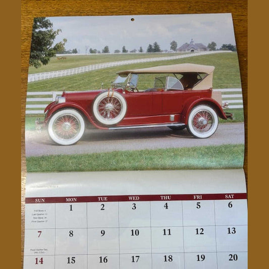 2026 Antique Autos Calendar