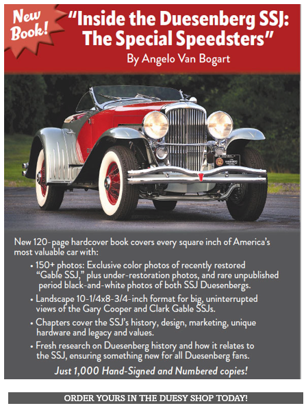 Inside the Duesenberg SSJ: The Special Speedsters