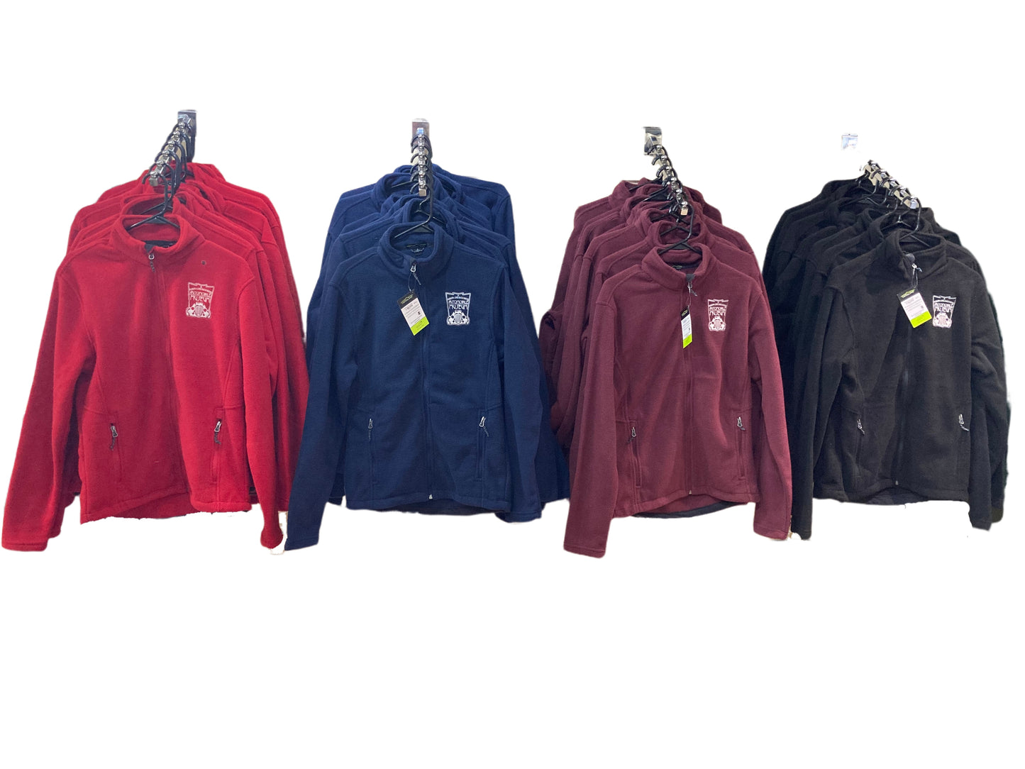 Museum Logo Crossland Fleece Jacket, full zipper