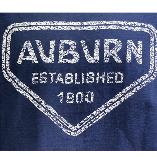 Auburn Logo Navy T-Shirt