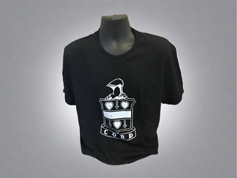 Cord Logo Black T-Shirt