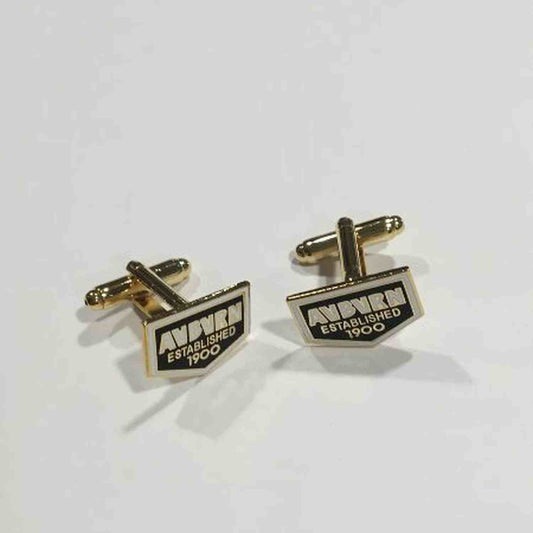 Auburn Logo Cuff Links - Gold