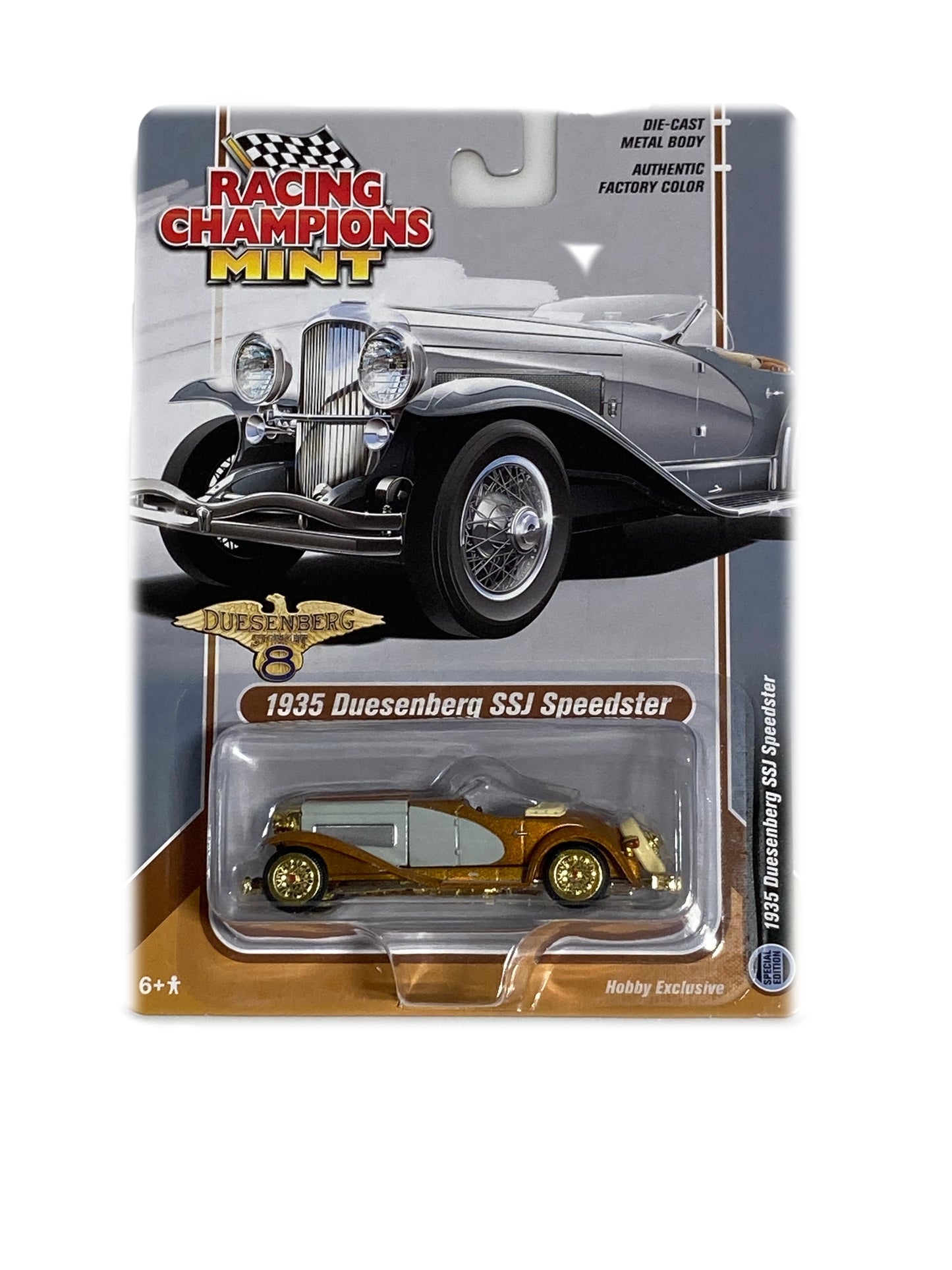 1935 Duesenberg SSJ Speedster 1:64 GOLD CHASE limited edition FREE SHIPPING