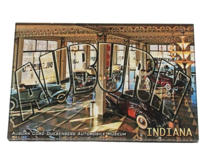 Auburn Cord Duesenberg Automobile Museum Showroom Magnet