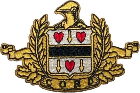 Auburn Cord or Duesenberg Logo Patch