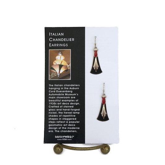Art Deco Chandelier Earrings