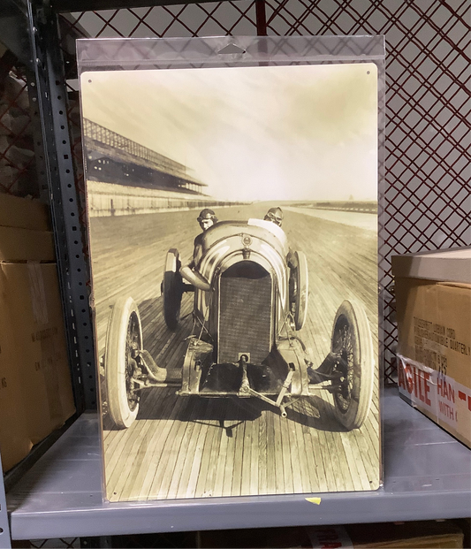 1919 Duesy Racer metal sign