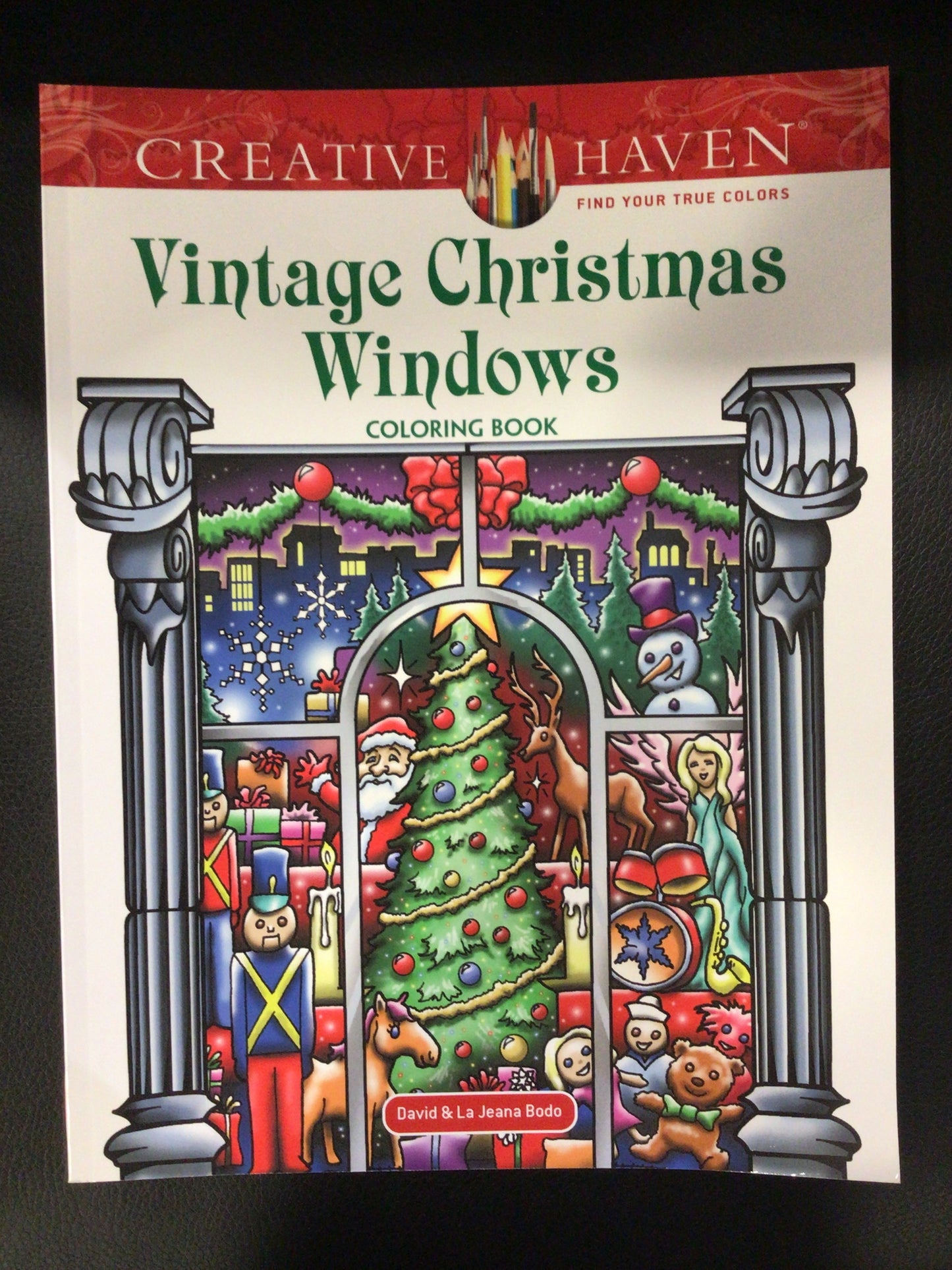 Vintage Christmas Windows CB