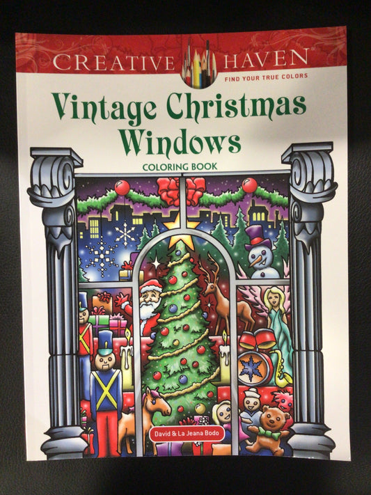 Vintage Christmas Windows CB