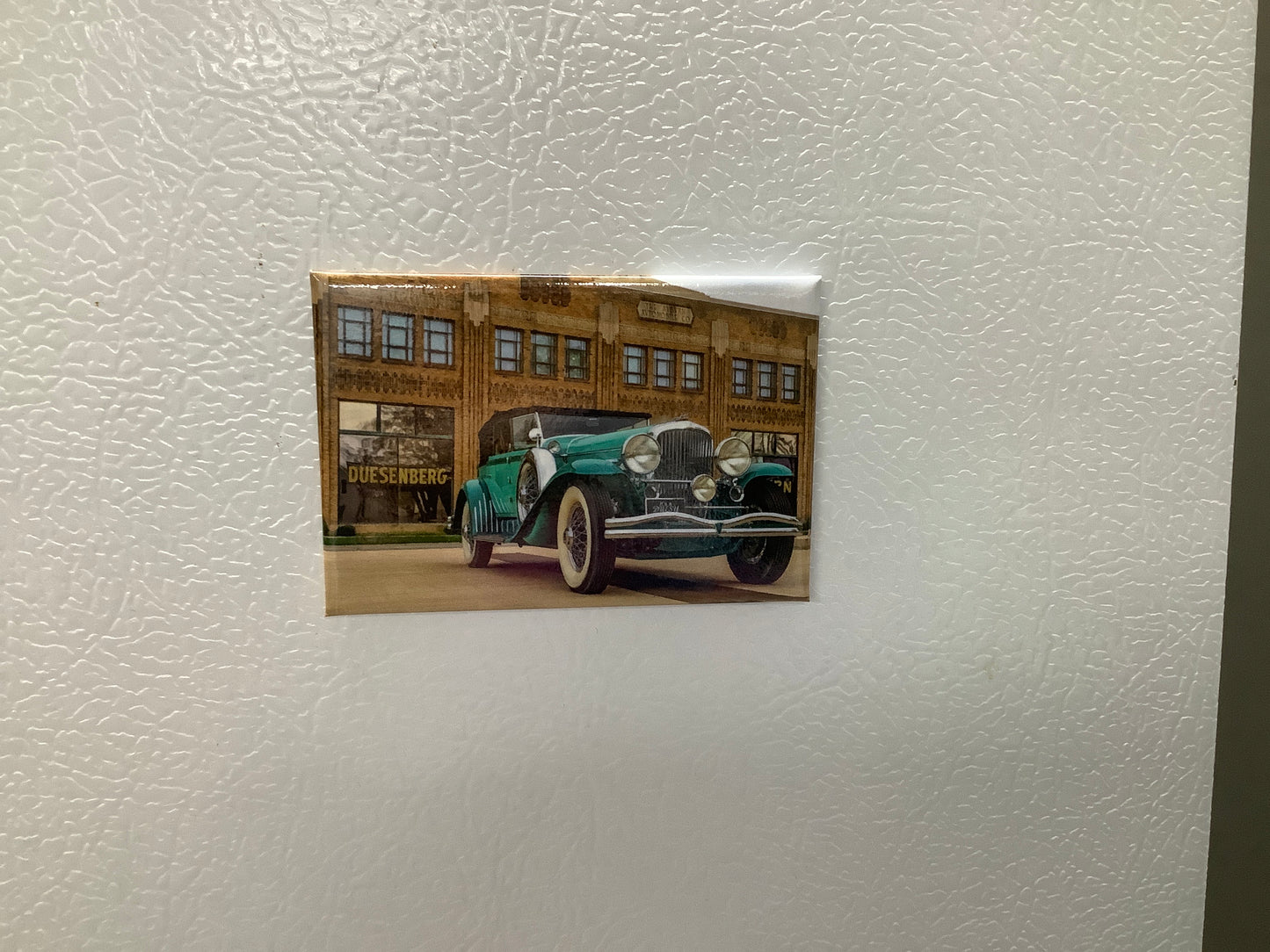Dues magnet teal