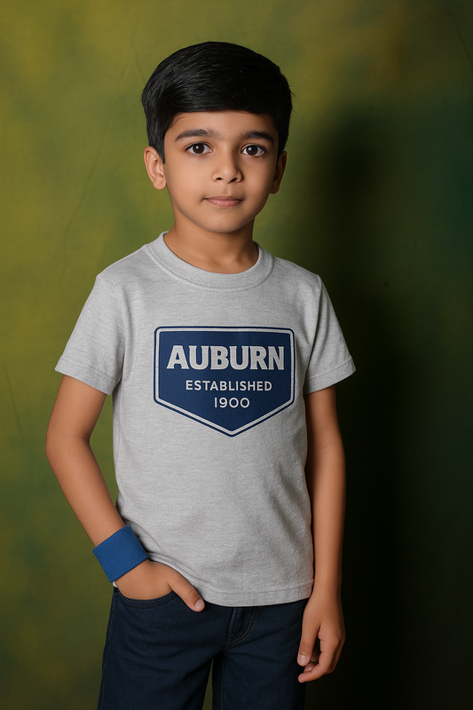 Youth AUBURN logo t'shirt