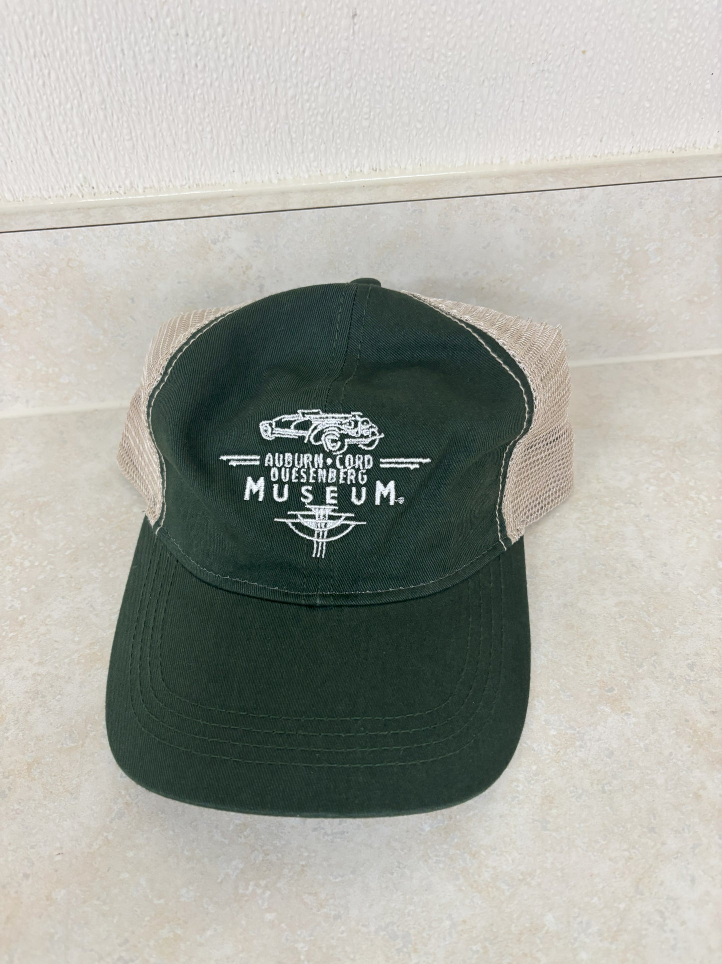 Washed Cotton Mesh Back Cap