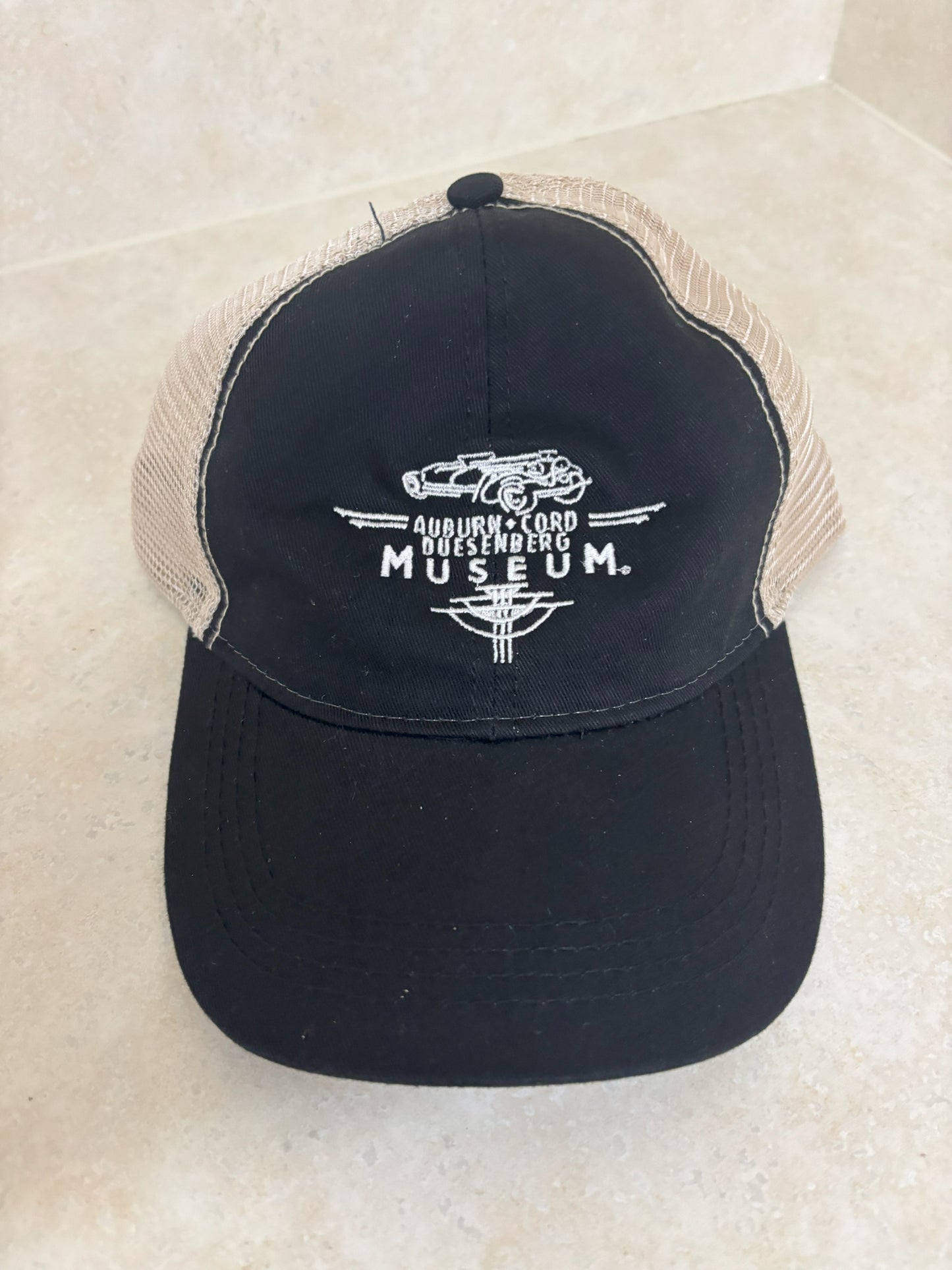 Washed Cotton Mesh Back Cap