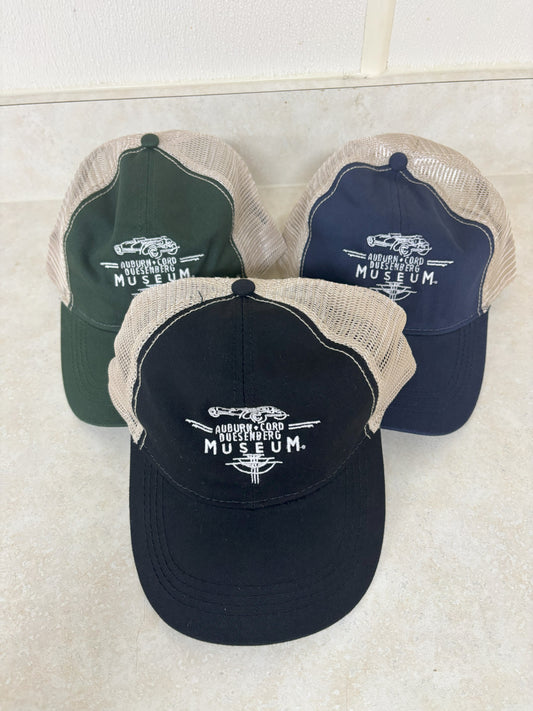 Washed Cotton Mesh Back Cap