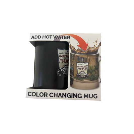 Custom Color Changing Mugs in matching packaging