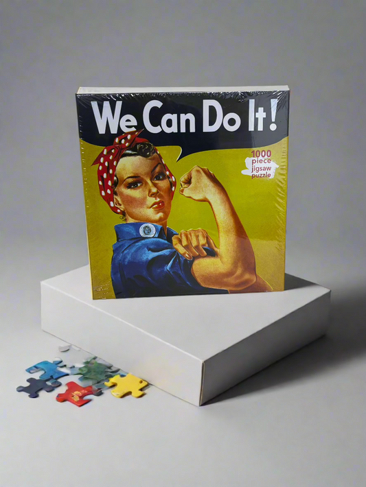 We Can Do It! (Rosie Riveter) 1000 Piece Jigsaw Puzzle