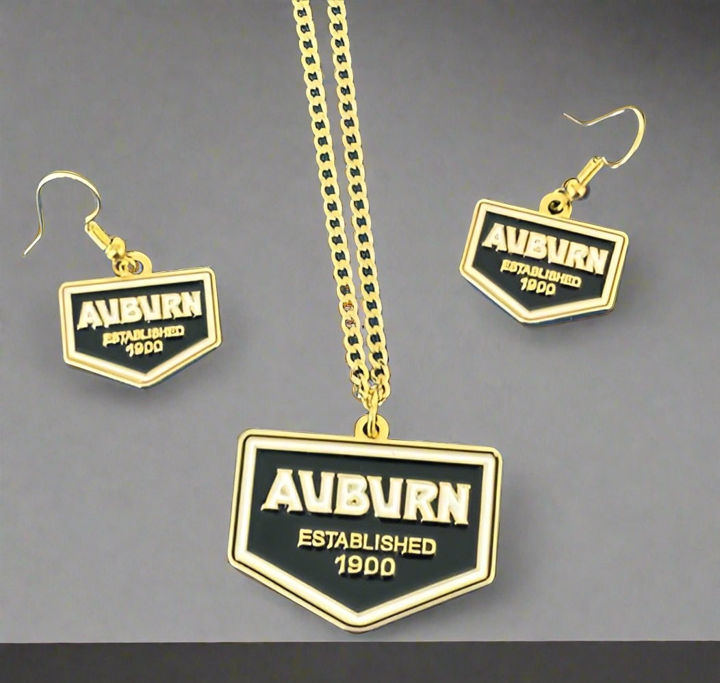 AUBURN, CORD, or DUESENBERG Earring and Necklace sets