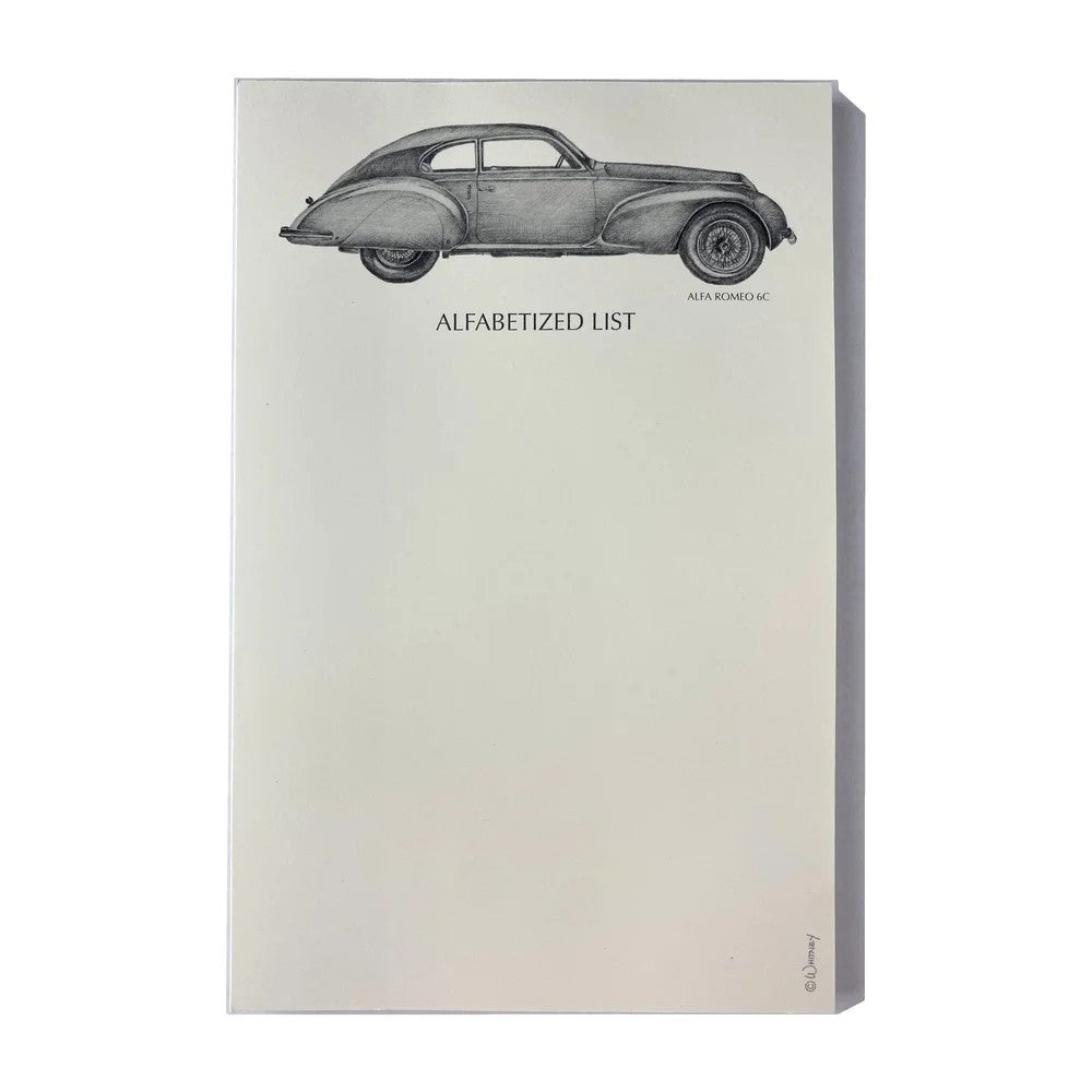 Whitney Artist Notepads – Auburn Cord Duesenberg Automobile Museum