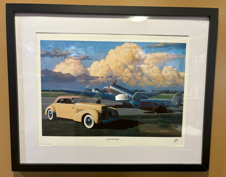 Lady Pioneer Framed Stokes print
