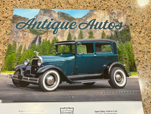 2025 Antique Autos Calendar