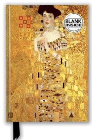 Gustav Klimt: Adele Bloch-Bauer I Blank Journal