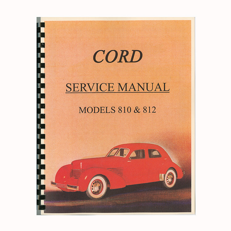 1936-1937 Cord 810/812 Service Manual