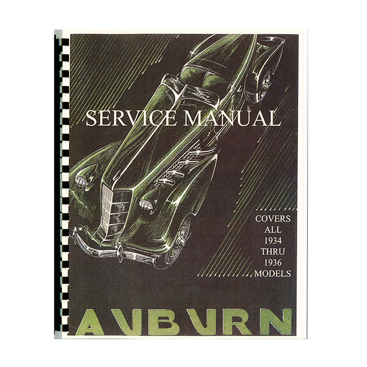1934-1936 Auburn Service Manual