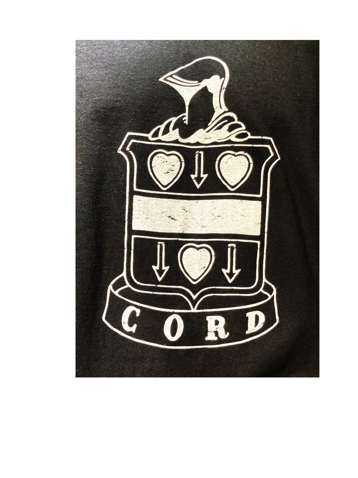 Cord Logo Black T-Shirt