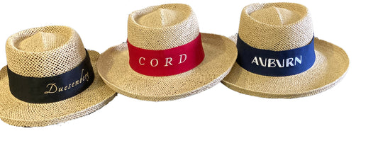 Hat Bands - Auburn, Cord, or Duesenberg