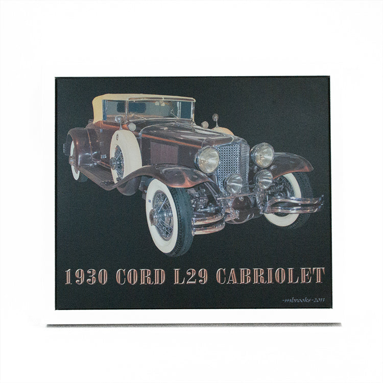 1930 Cord L-29 Canvas Print