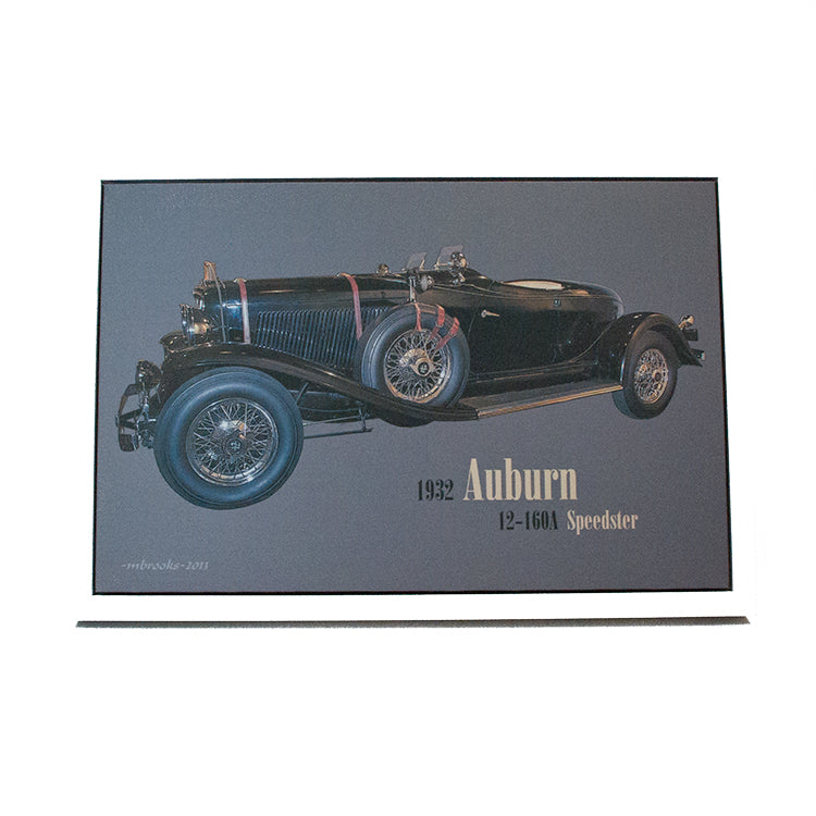 1932 Auburn 12-160A Boattail Speedster Canvas Print