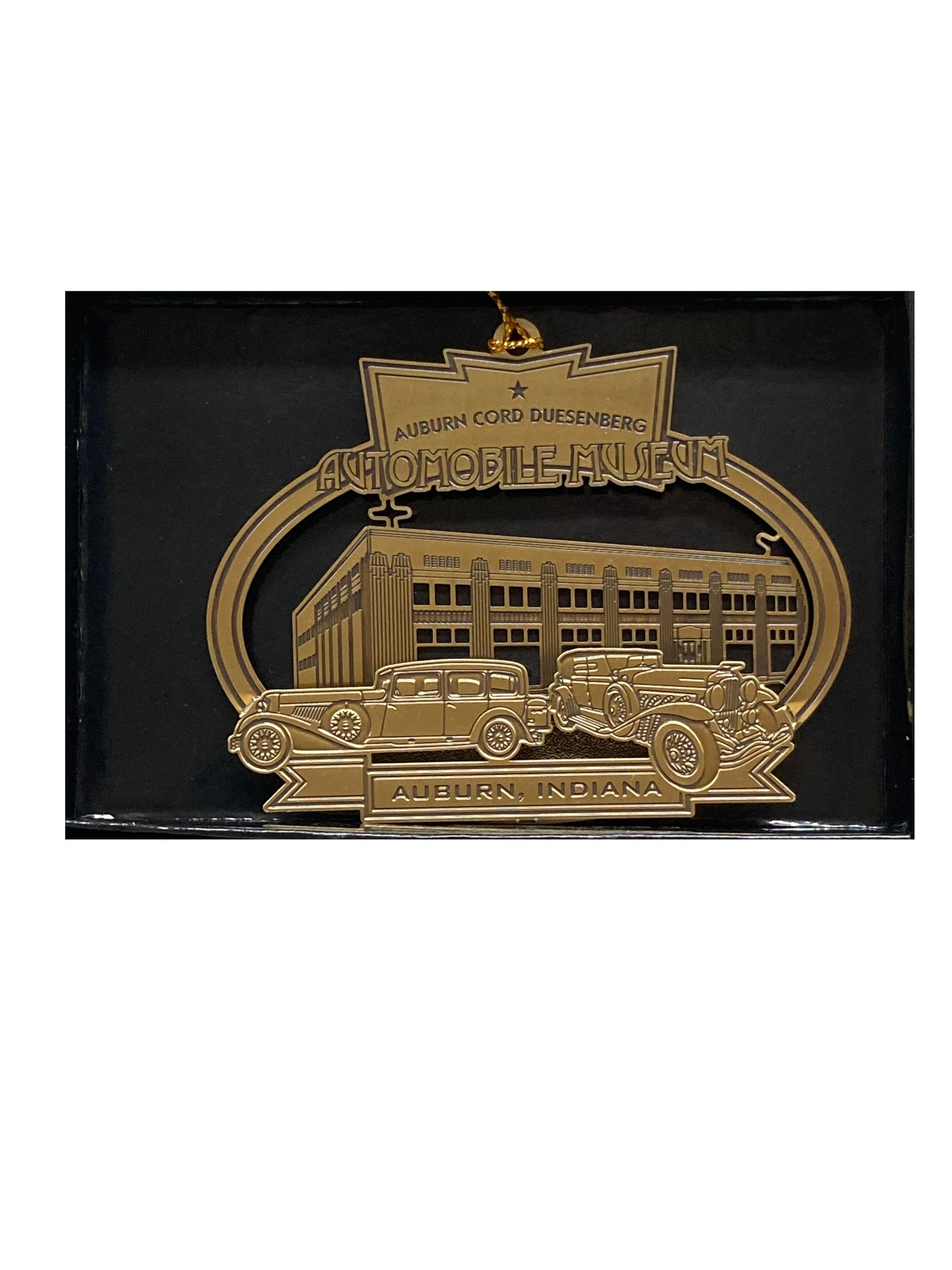 New Custom 3D Antique Brass Museum ornament from Charleston Mint