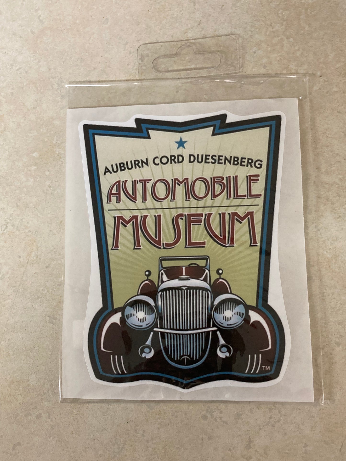 Museum Logo Sticker - Choose size