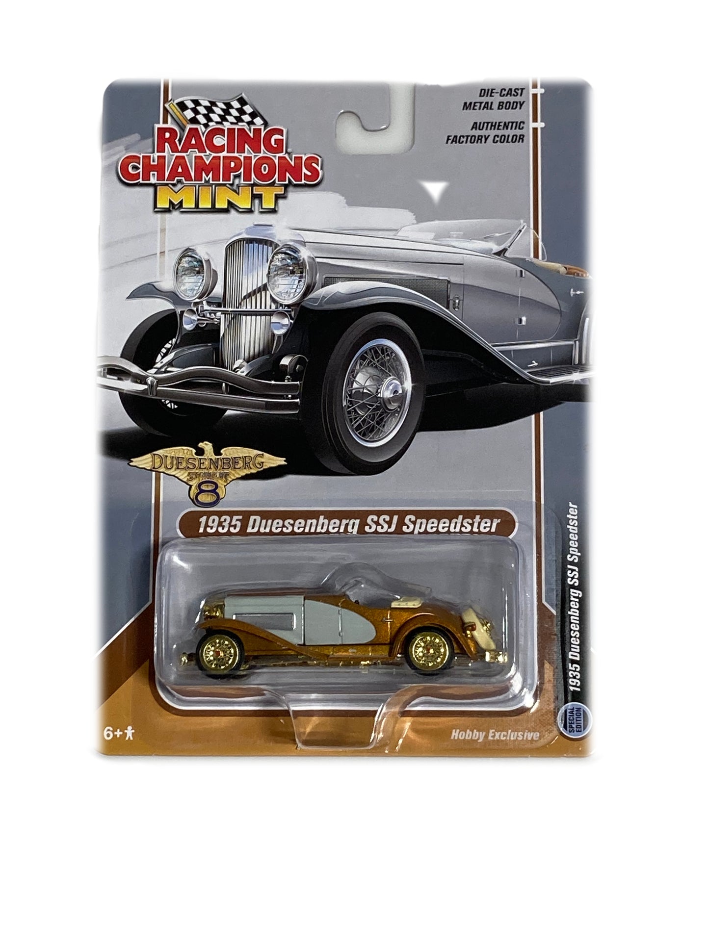 1935 Duesenberg SSJ Speedster 1:64 GOLD CHASE limited edition  FREE SHIPPING