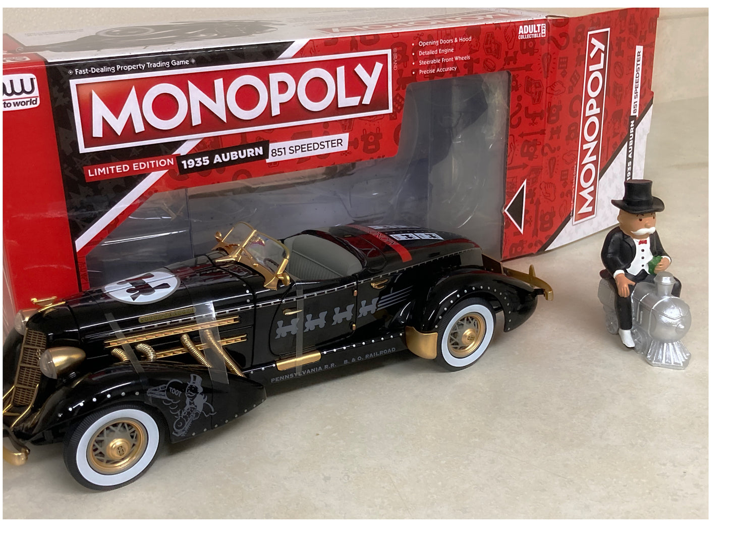 1:18 Monopoly 1935 Auburn 851 Speedster - Limited Edition ~ Limited Quantities