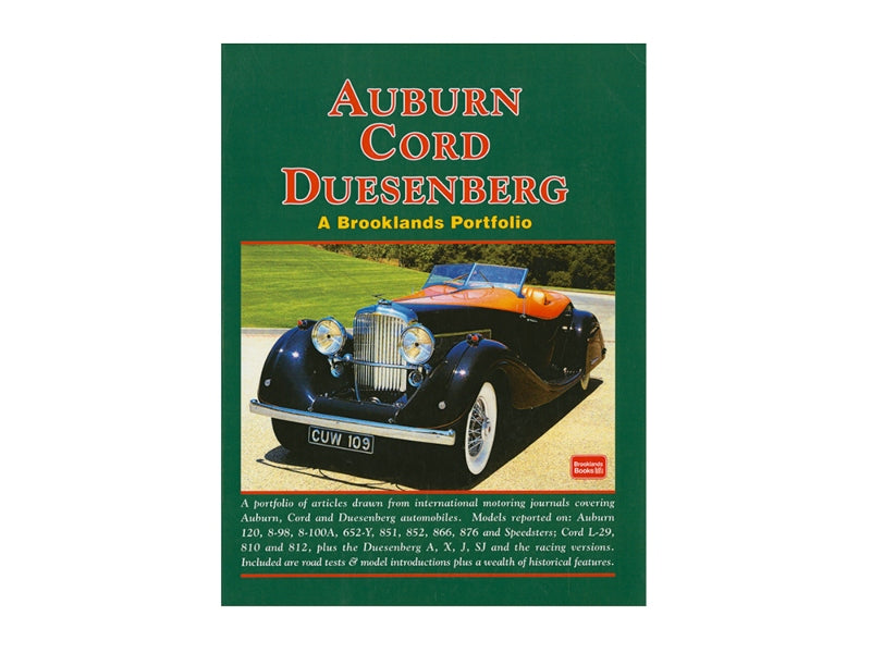 Auburn Cord Duesenberg Book